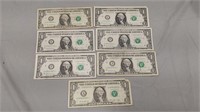 Star note dollar bills