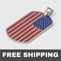 NEW Pendant only Stainless steel American Stars