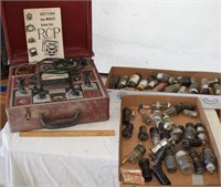 ANTIQUE RADIO TUBES & TESTER !