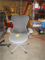 Office chair on casters