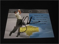 Tiger Woods Signed Trading Card Heritage COA