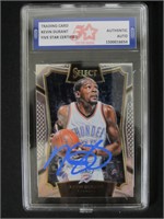 Kevin Durant Signed Trading Card Fivestar