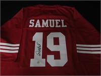 Deebo Samuel Signed Jersey COA Pros