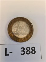 Vintage .999 Silver Casino Token