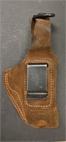 BIANCHI BROWN SUEDE GUN HOLSTER