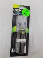 Duracell 10ft Apple Charger