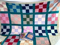 A Handmade Quilt and Quilting Books
