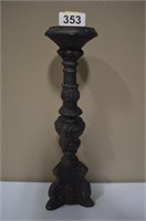 Very tall ceramic candle stick
