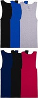 Fruit of the Loom Mens Tag-Free TankTops, Pack of6