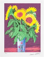 David Hockney 'Sunflowers'
