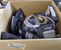 USED  PHONE SET FOR BUSINESS, CONTAINS 9 PHONES