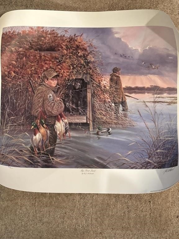 Signed & Numbered Print by R.J McDonald