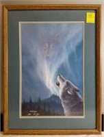 WOLF PRINT BY JOHN HENRY