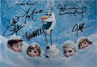 Autograph COA Frozen Photo