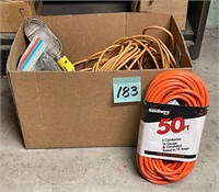 Box Electrical Cords & Trouble Light
