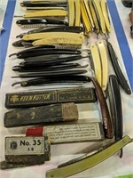 Collection Of Straight Razors