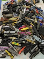 Collection Of Knives. Multi Tools Etc