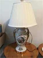 VICTORIAN COURTIN COUPLE LAMP