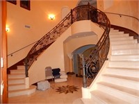 Grand Staircase Wrought Iron  Railings