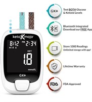 ($124) KETO-MOJO GK+ Bluetooth Glucose & Ketone