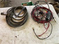 Extension cord and wire plug lot
