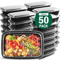 N9171  Kosbon Meal Prep Containers, 32oz, 50 Packs