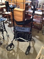 Elenker Stand Up Rolling Medical Walker with Seat