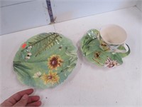 Spode tea cup and plate