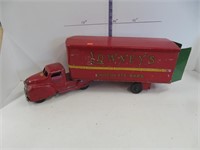 Lowney's chocolate bars truck and trailer,