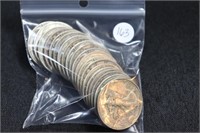 Bag Lot - Roll - Mixed Date Walking Liberty Half D