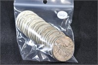 Bag Lot - Roll - Mixed Date Walking Liberty Half D