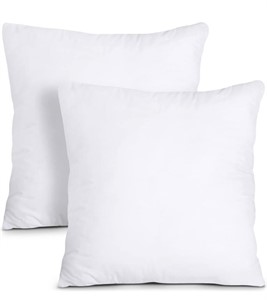 UTOPIA BEDDING PILLOW INSERTS (PACK OF 2, WHITE)