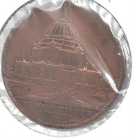 1892 Columbian Exposition Copper Medal