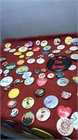 Collection metal buttons