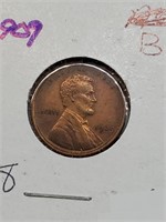 BU 1909 Wheat Penny