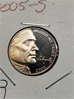 2005-S Proof Jefferson Nickel