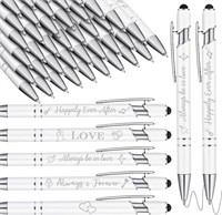 Kisston 36 Pcs Wedding Pens Bulk Bridal Shower Pen