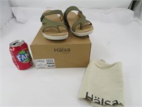 Halsa , sandales neuves pour femme gr 7