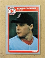 1985 Fleer Roger Clemens RC Rookie Card #155