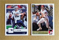 Tom Brady & Joe Montana Cards
