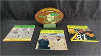 1960's Green Bay Packer items shown