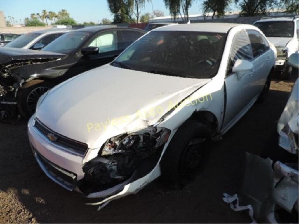 2009 Chevrolet Impala 2G1WS57M791278169 White