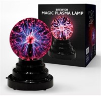 USB MAGIC PLASMA BALL LAMP, TESTED, 3 IN.,