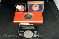 (4) Silver Rounds-