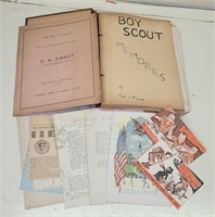 Vintage Boy Scouts of America Memories Book, Pamph