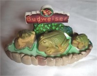 Vintage Budweiser 3 Frogs 4 1/2" Magnet