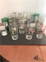 Collection of 22 Beer Glasses