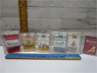 VINTAGE COLLECTION OF OLD CIGARETTES
