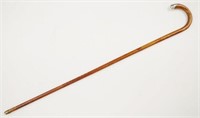 Early 20th century crook handle walking stick