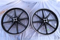 NOS PAIR OF SPORT MAG II EIGHT STAR ALLOY RIMS